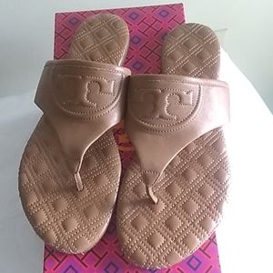 Tory Burch Leather Sandals